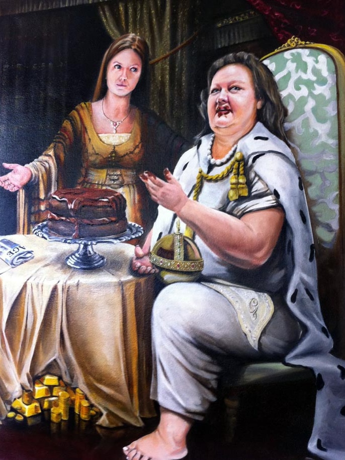 Gina Rinehart portrait