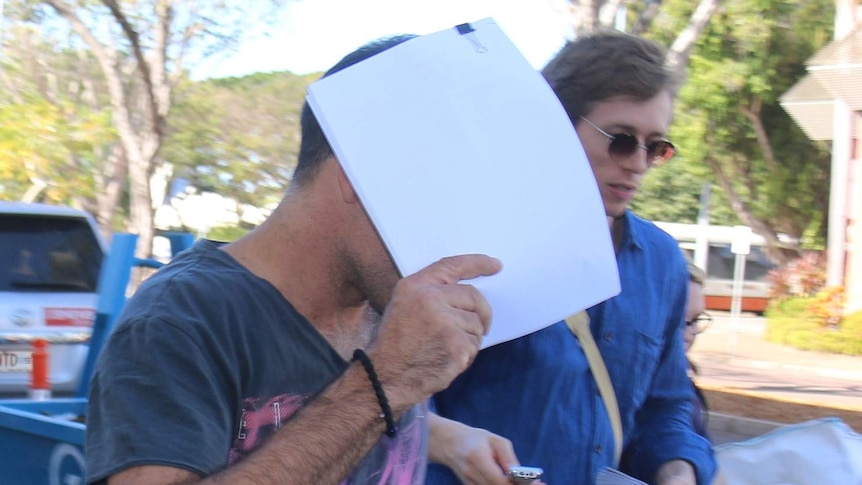 Alex Deligiannis after appearing in Darwin Local Court.