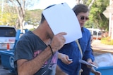 Alex Deligiannis after appearing in Darwin Local Court.