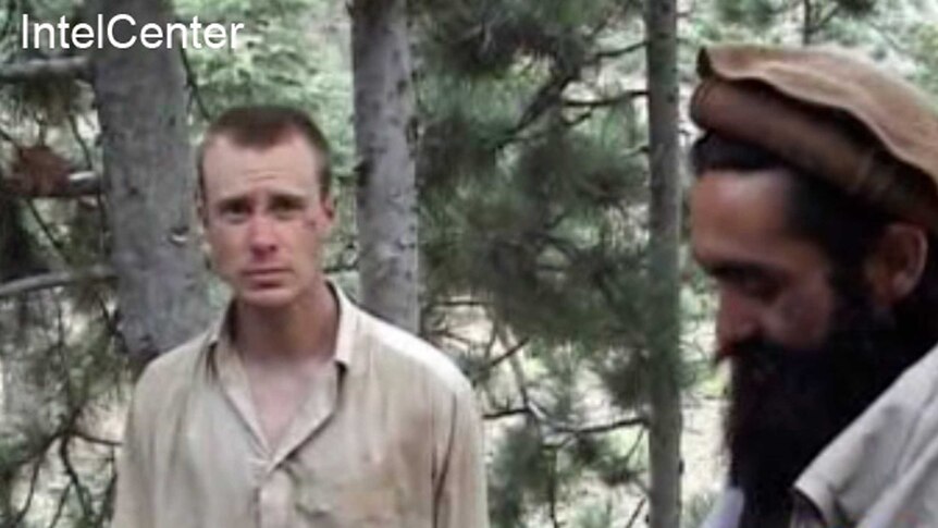 Video image of US Sergeant Bowe Bergdahl.