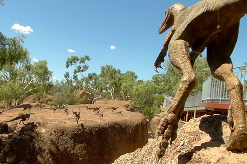 Dinosaurs in Winton gorge