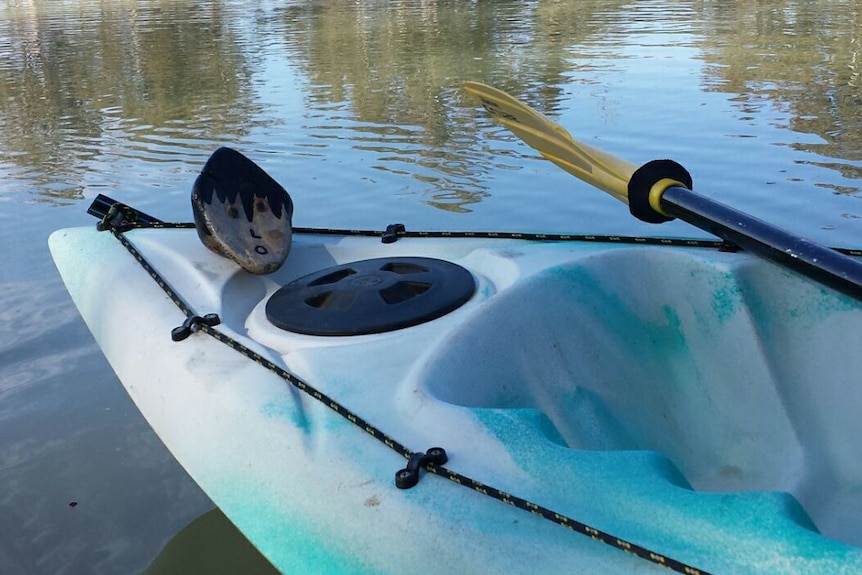 Roger the Rock kayaking