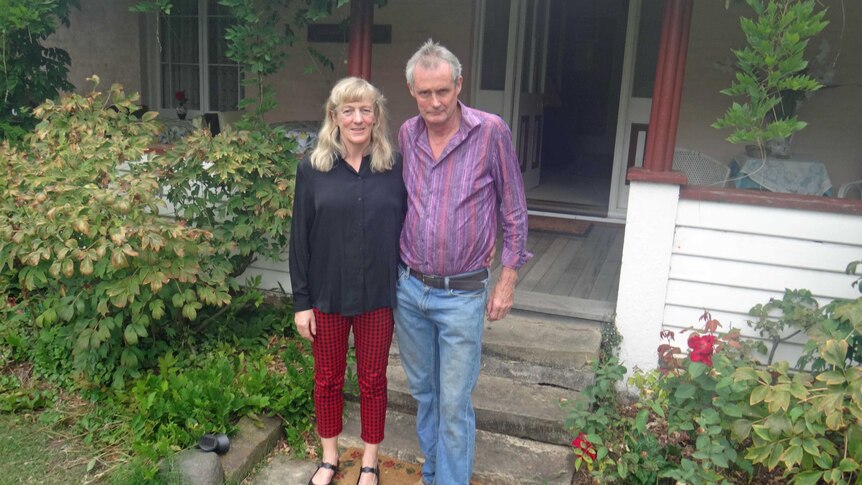 Marie Bean and David Hearle at Hawthorn Lodge