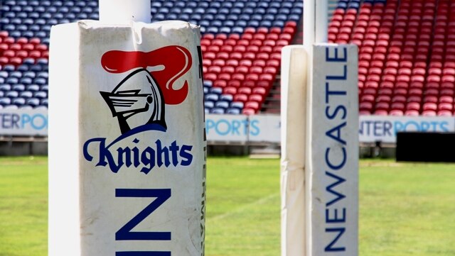 Newcastle Knights generic, inside Hunter Stadium