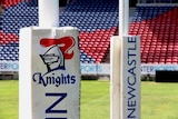 Newcastle Knights generic, inside Hunter Stadium