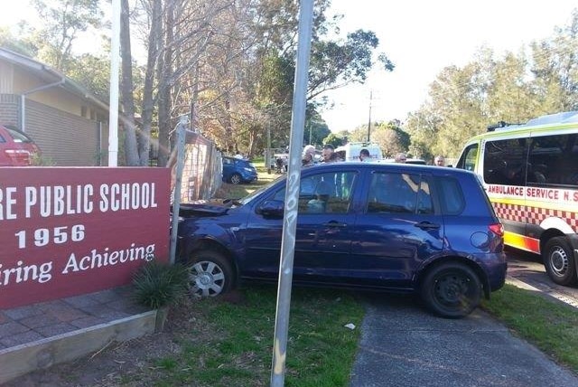 Car accident prompts a rethink on road safety measures at Point Clare Public School.