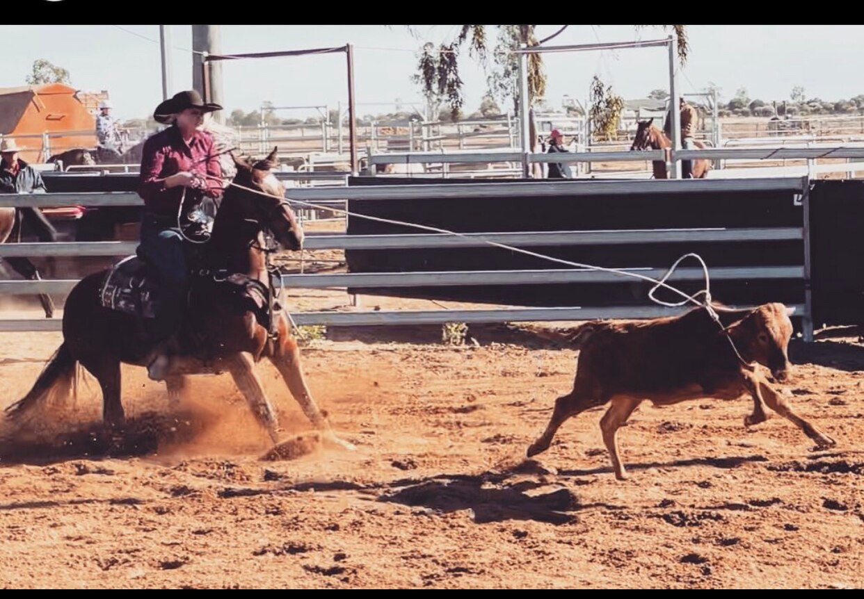 International rodeo career beckons for breakaway roper…