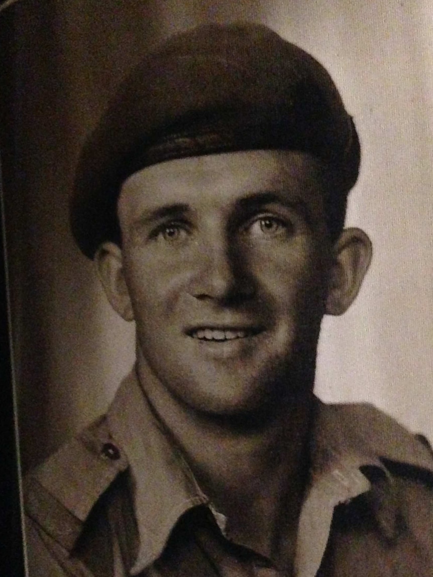 Jack Laver enlisted in 1942