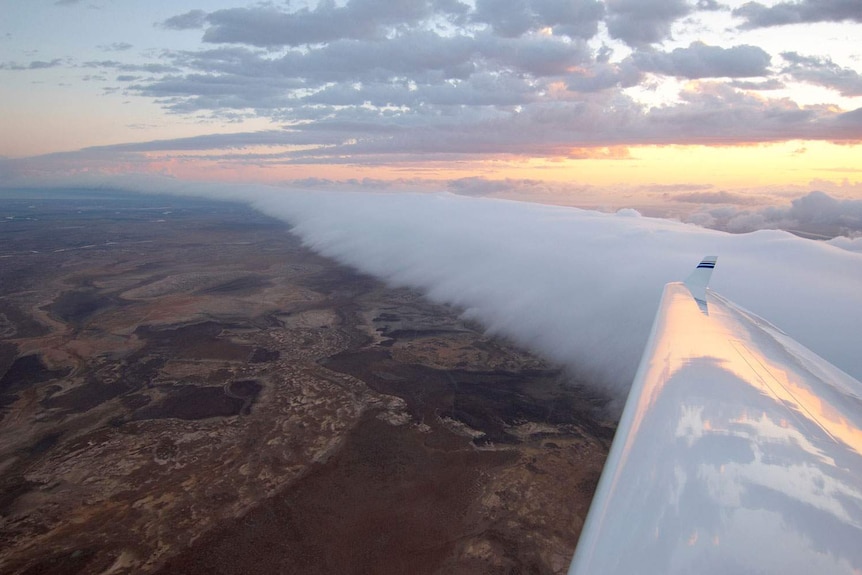 View from glider.