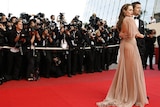 Brad Pitt and Angelina Jolie on the Cannes red carpet