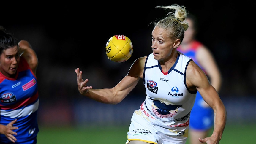 Erin Phillips of the Crows