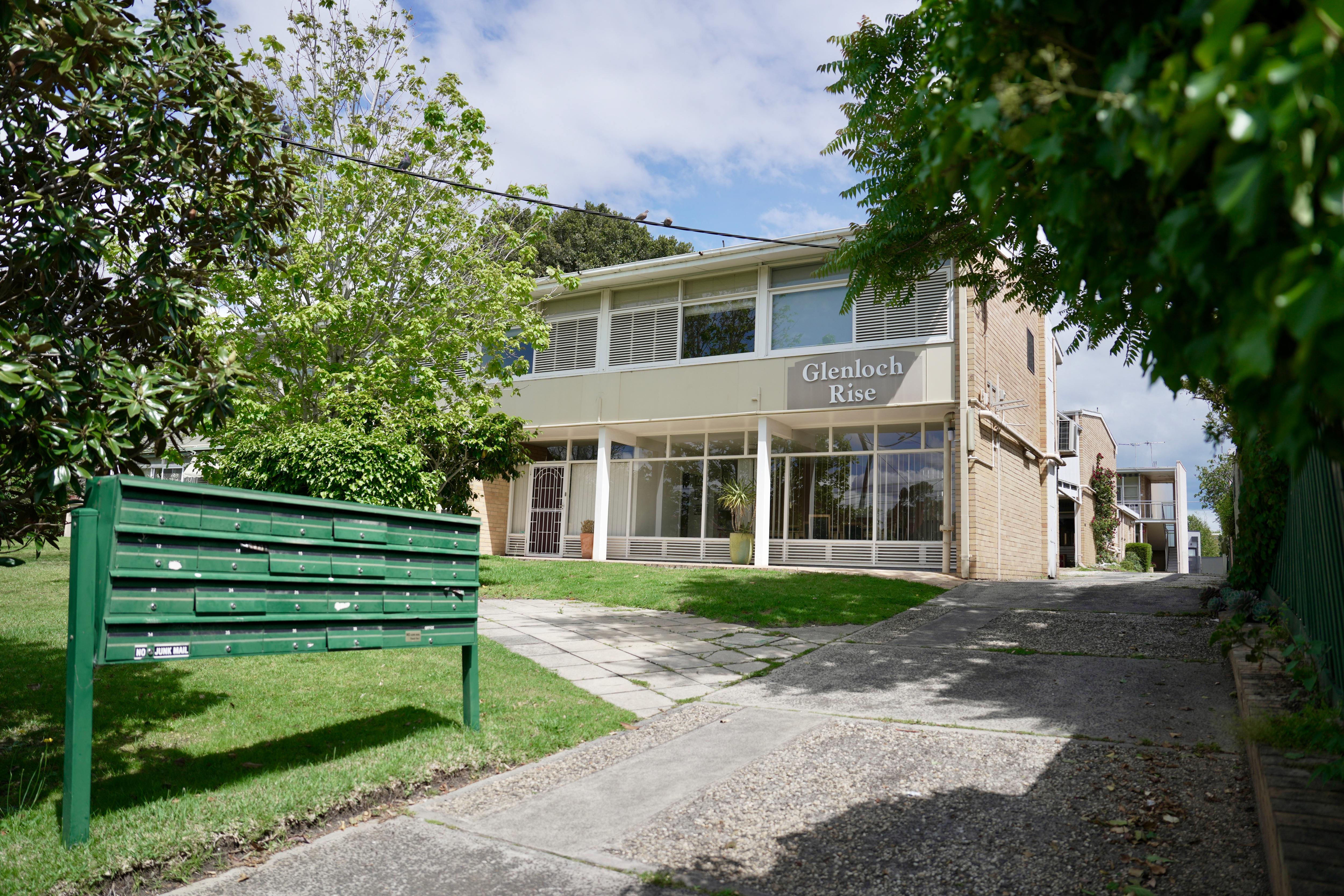 El exterior de Glenloch Rise.