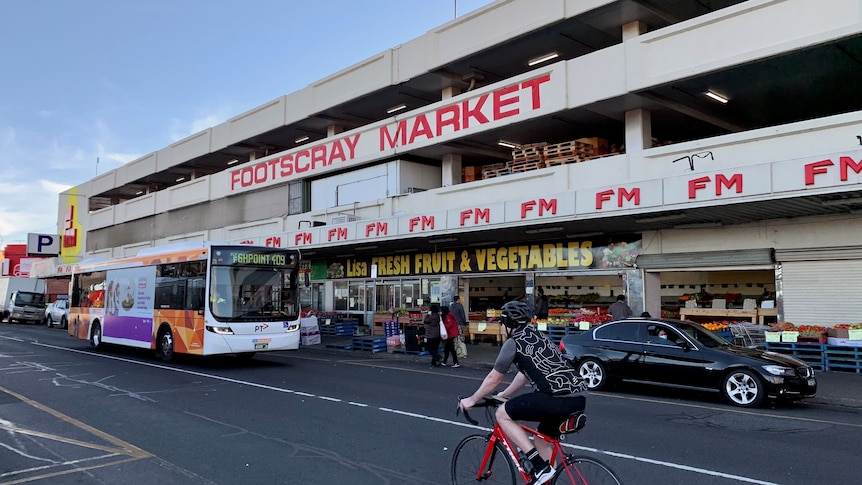 A photo of Footscray Market.