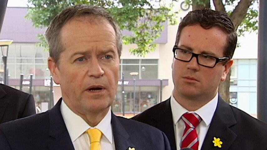Bill Shorten campaigns in Canning
