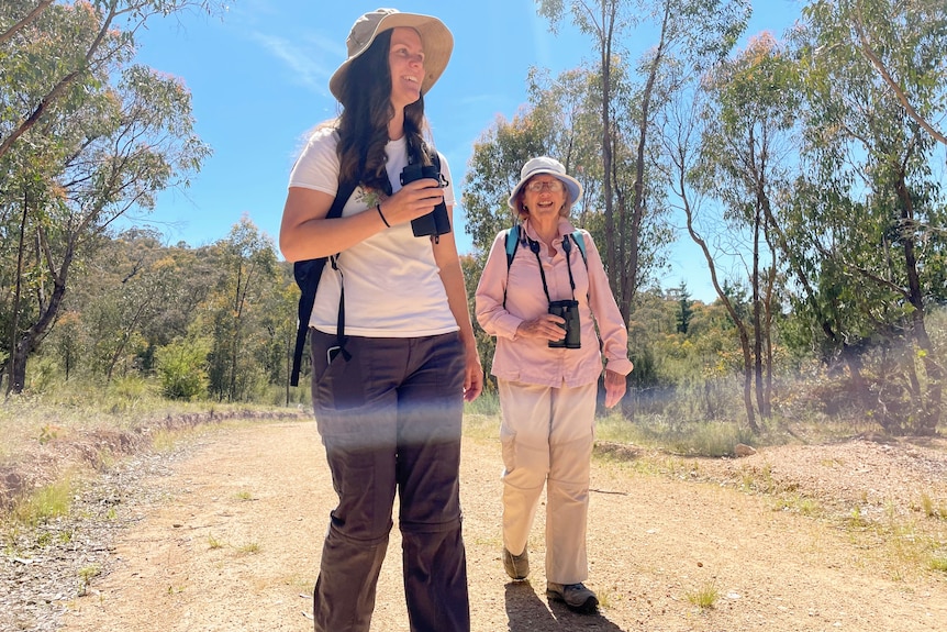 Birdwatchers at Blewitt's Block