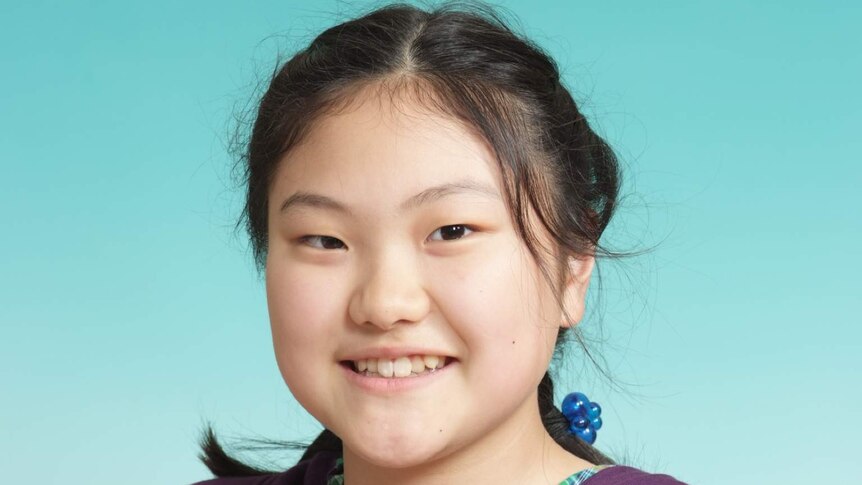 A portrait photograph of Koharu Hiratsuka, 12.