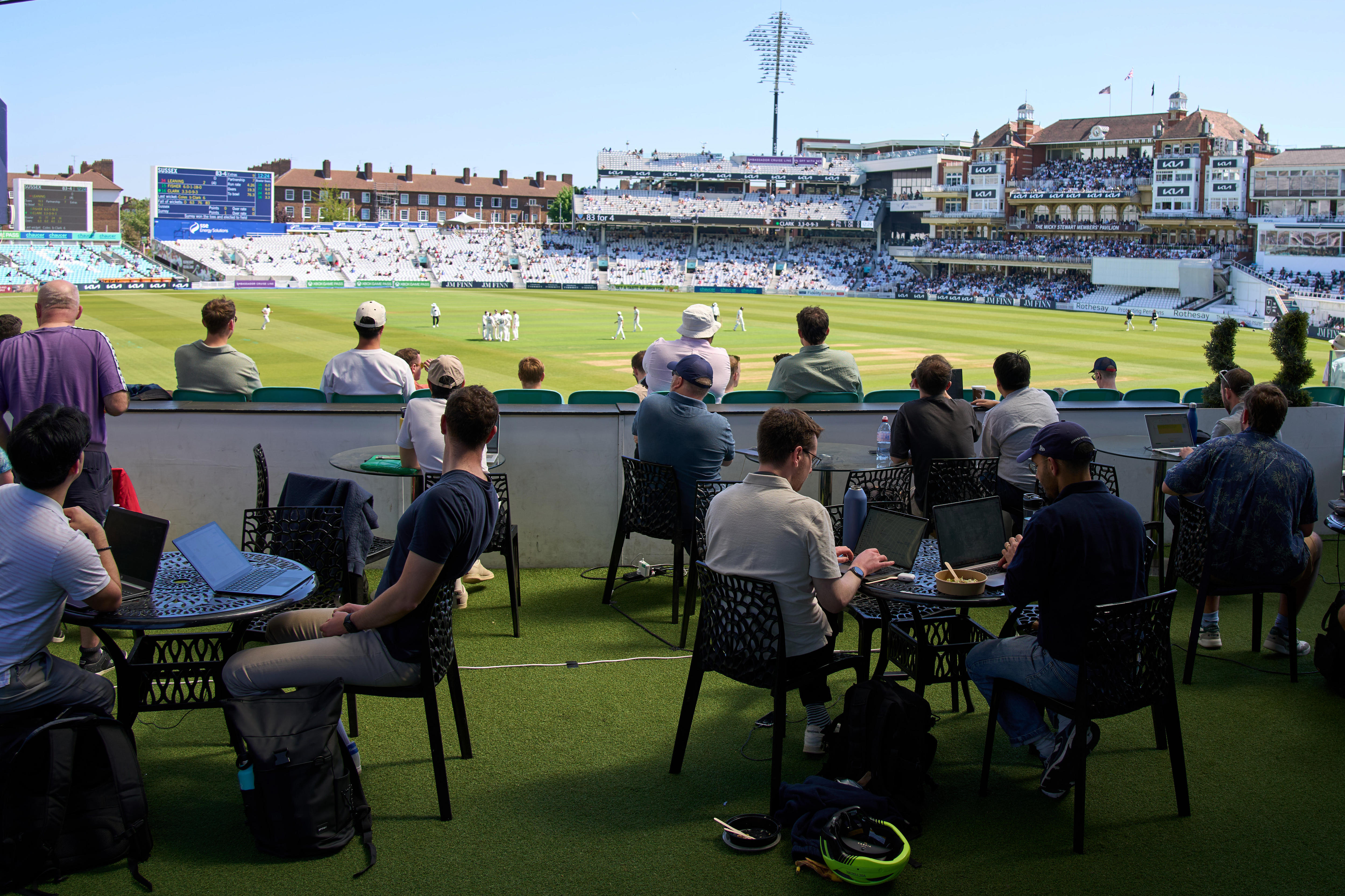 You already work from home, so why not work from the cricket?
