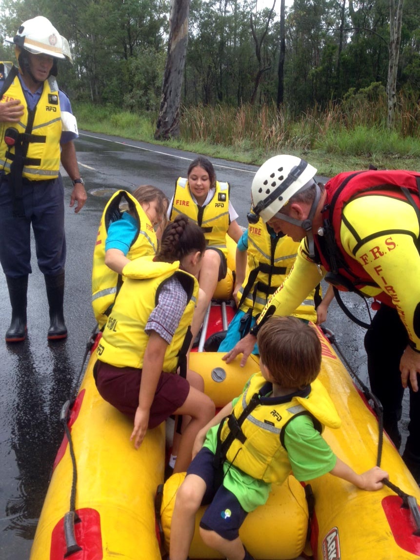 Children rescued at Acacia Ridge