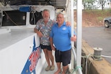 Barra fishermen Mike Fraser and Dominic Fazio