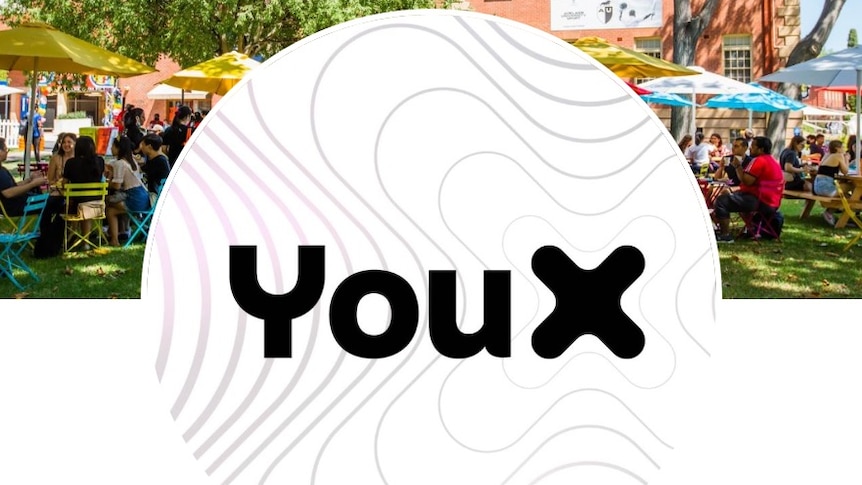 The University of Adelaide student union's new brandname YouX.