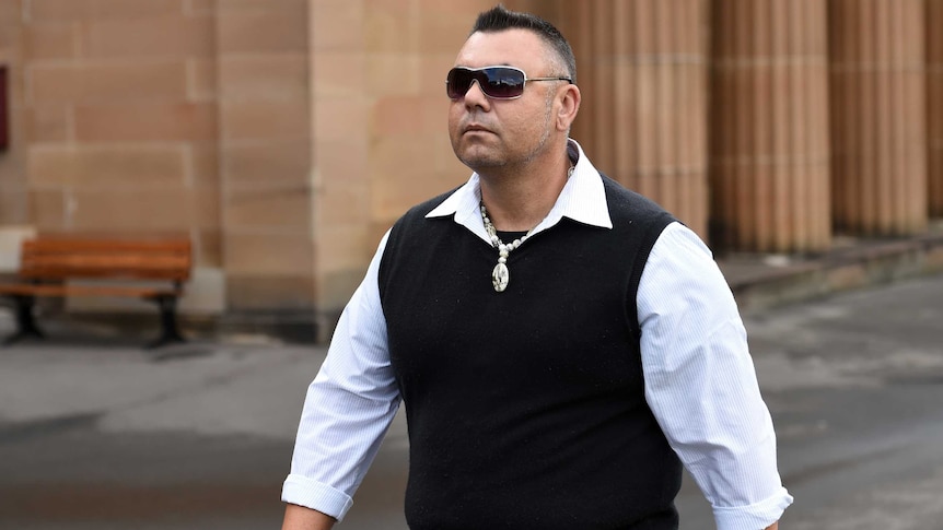 Steven Fesus arrives at the Supreme Court of NSW in Sydney