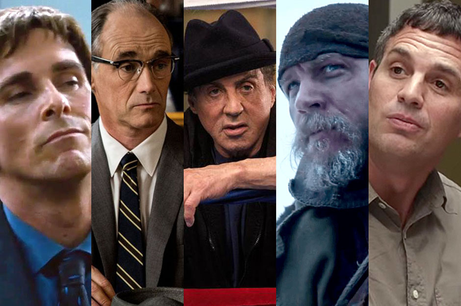 Composite image of the best supporting actor nominees at the 2016 Academy Awards