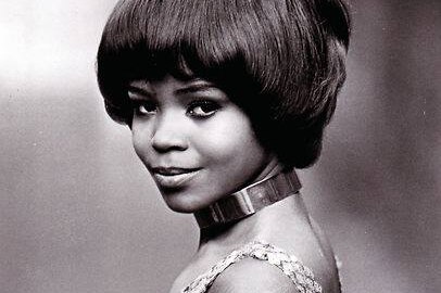 Black and white image of P.P. Arnold in the sixties