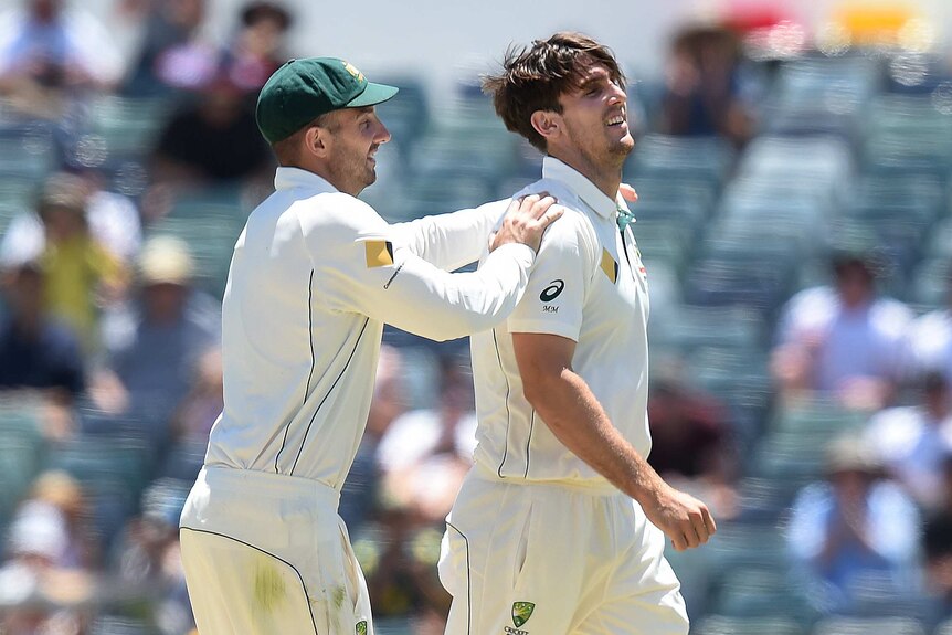 Shaun and Mitchell Marsh frolic as brothers
