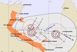 A cyclone warning is in place for some coastal communities in the Gulf of Carpentaria.