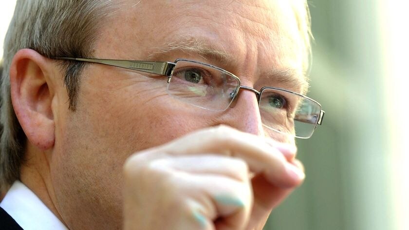 Mr Rudd says a bailout package must be finalised.