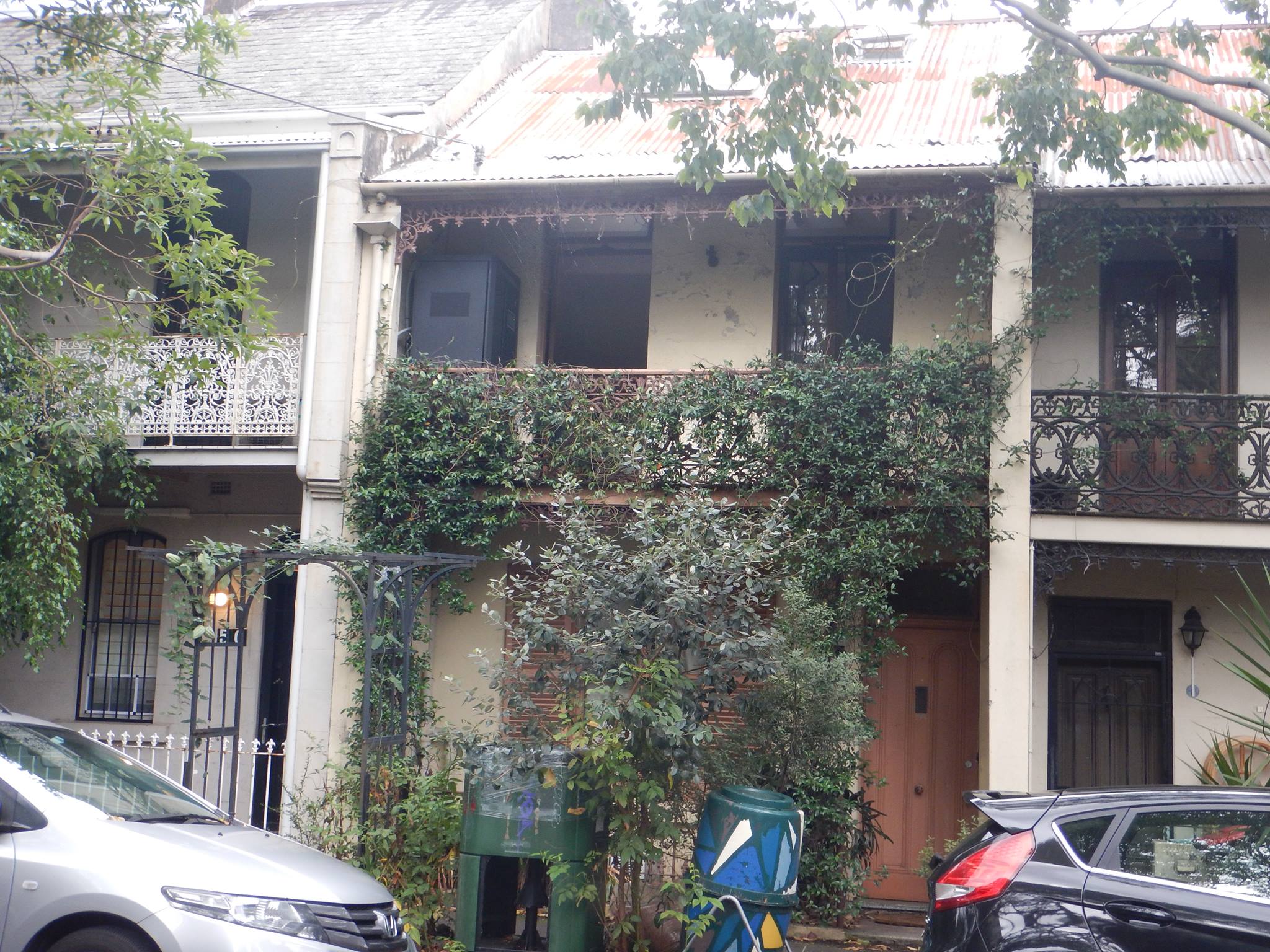 Michael Mobbs' house in inner-city Sydney in the suburb of Chippendale