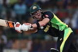 Steve Smith bowled at World T20