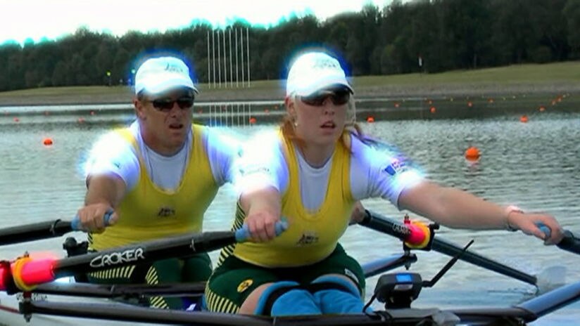 Kathryn Ross and John Maclean are chasing rowing gold in Beijing