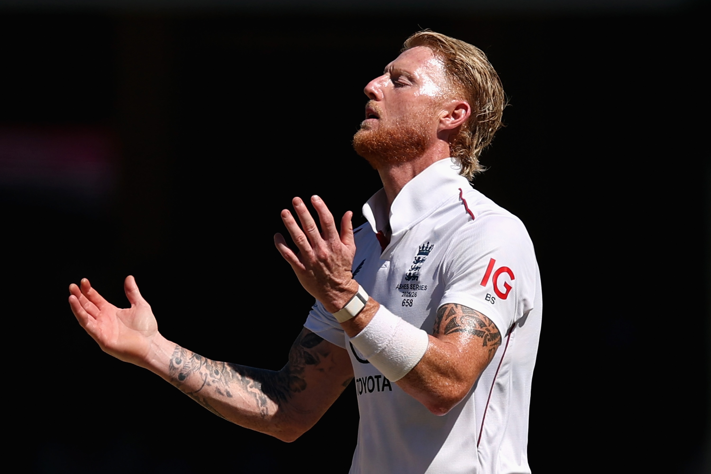 Live: England's Ashes nightmare worsens as Stokes limps off injured