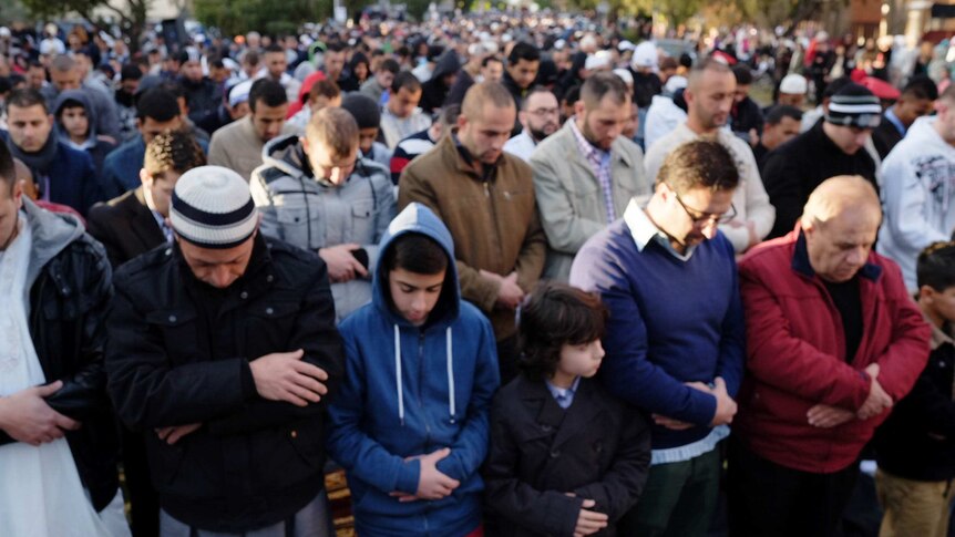 End of Ramadan in Lakemba