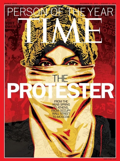 Protester named Time's person of the year