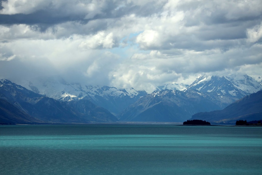 Mountains in the South Island.