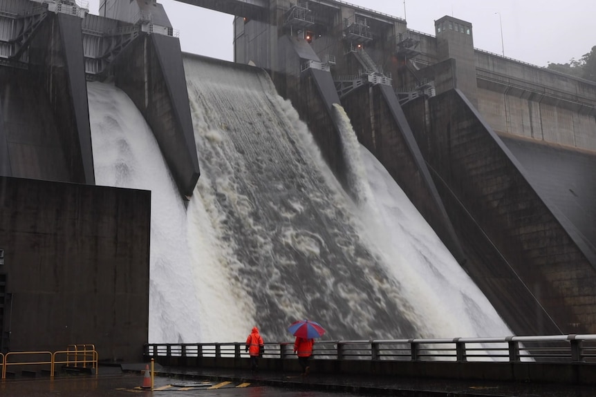 Warragamba dam spills