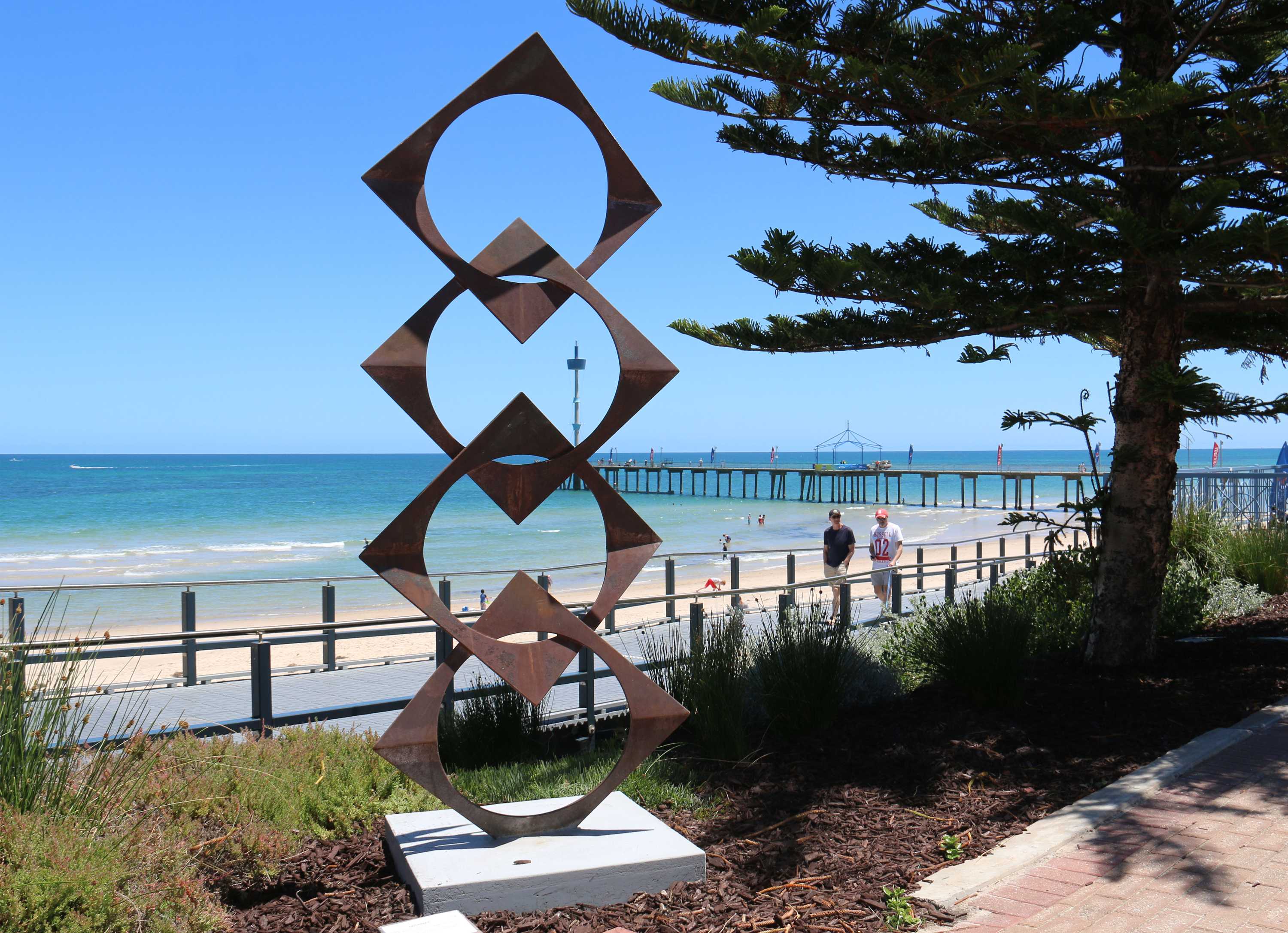 Australia Day More than 160 sculptures unveiled at Adelaide's Brighton Beach ABC News