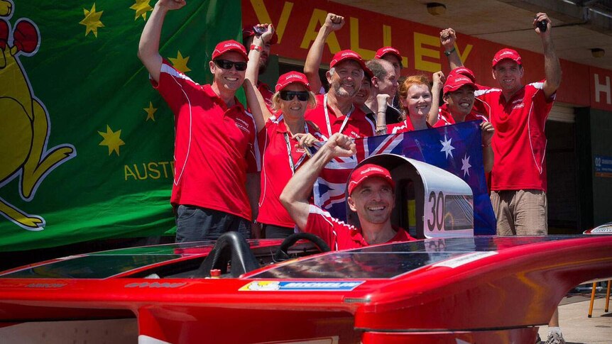 Queensland solar race car Team Arrow