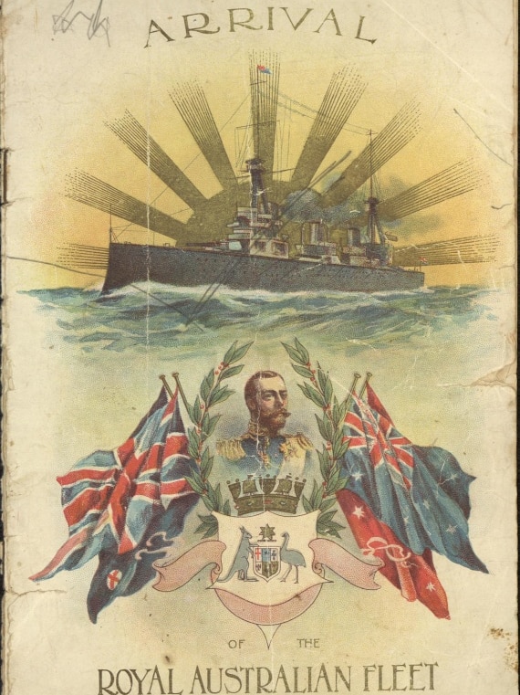 The program for the arrival of the Royal Australian Navy Fleet.