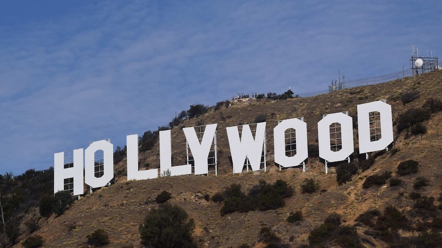An image of the Hollywood sign in LA. (Image by sohrob, Pixabay)