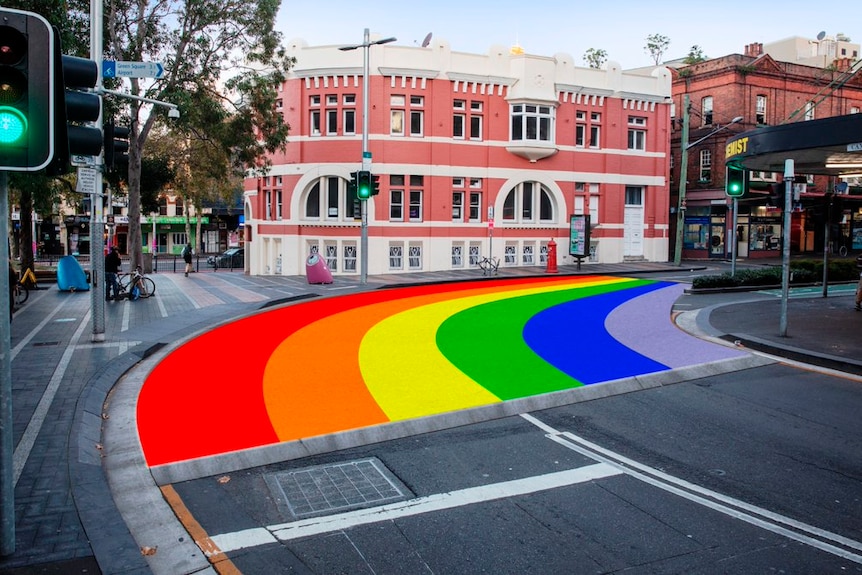 New rainbow crossing