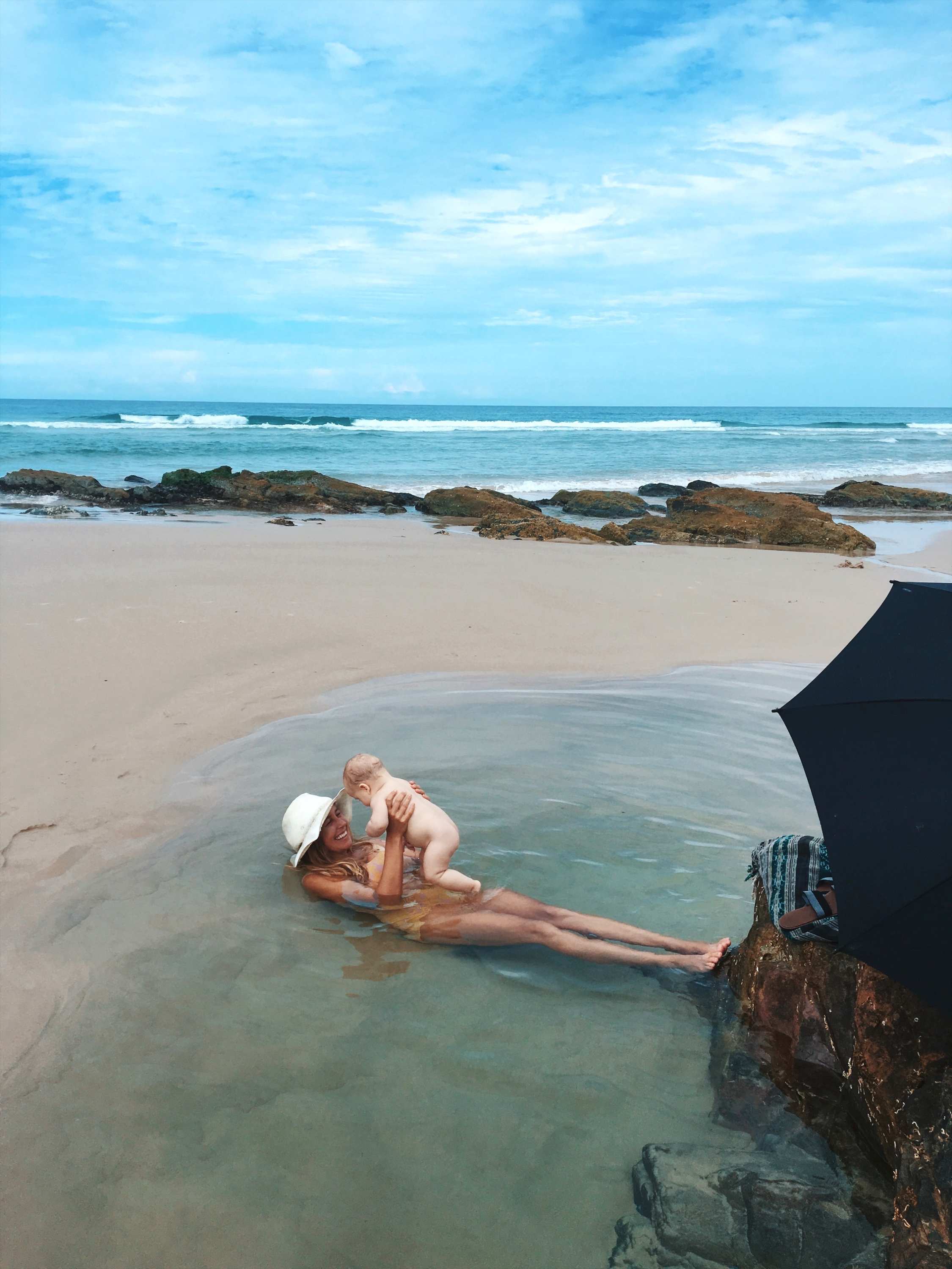 Lauren Hill and her son Minoa