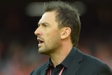 Tony Popovic looks dejected during A-League grand final