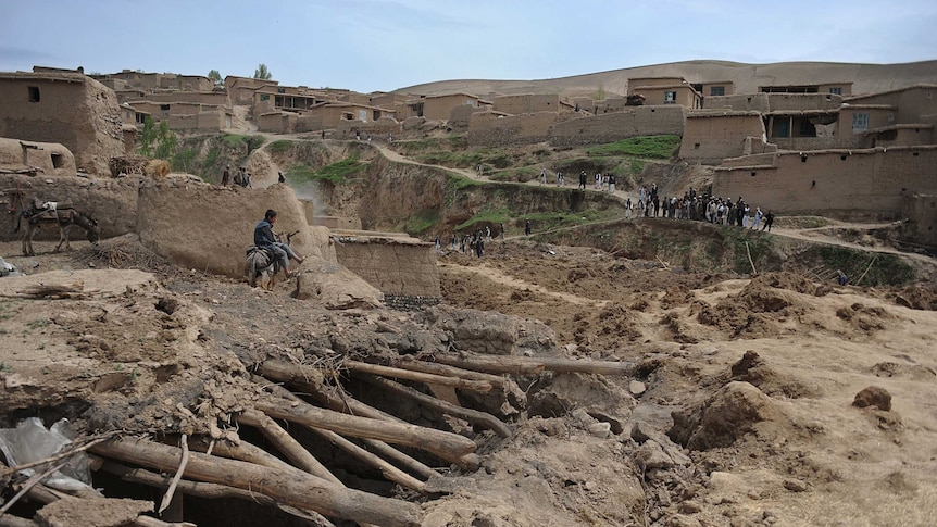 Afghanistan mudslide
