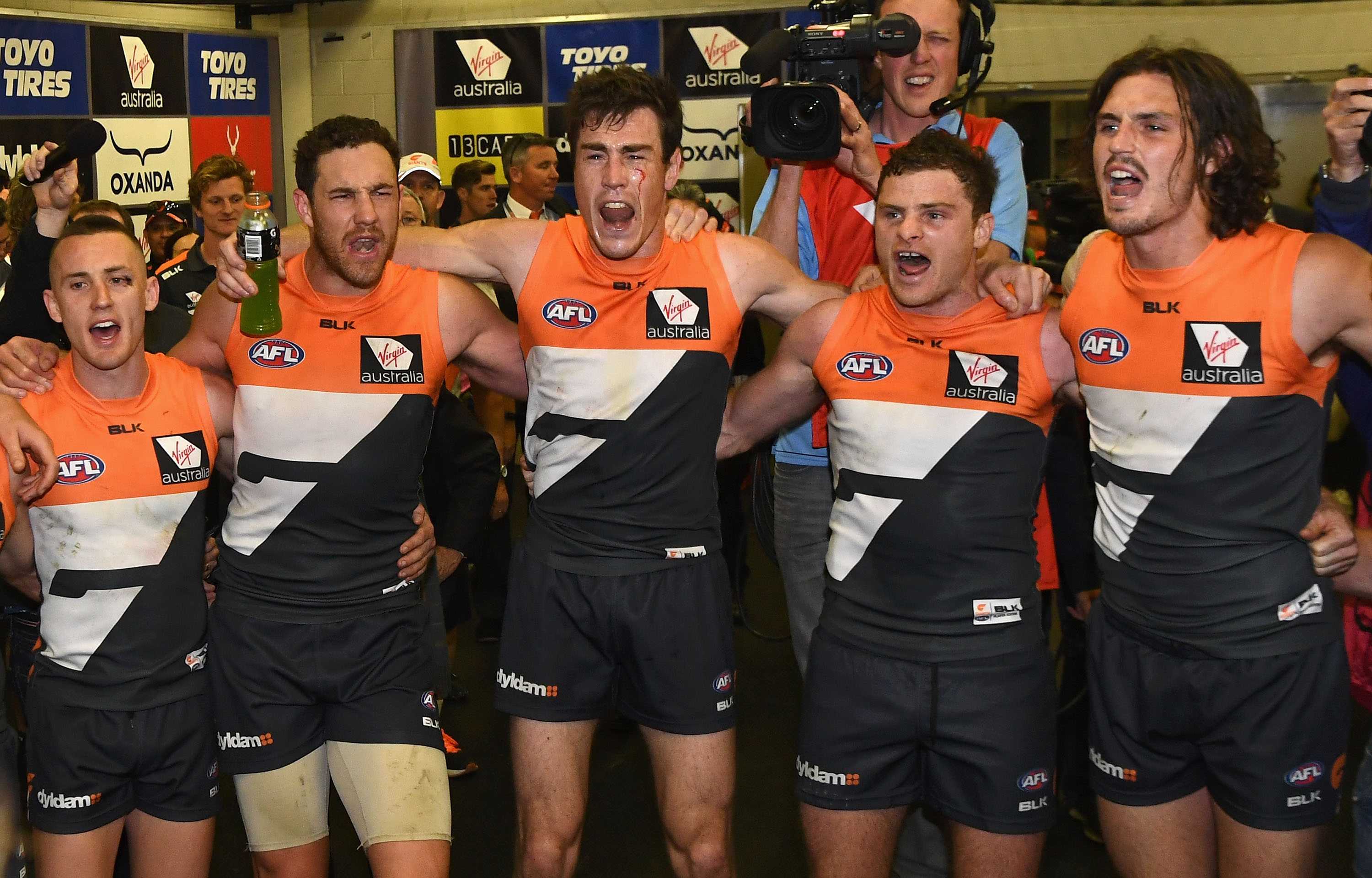 AFL Finals: GWS ruckman allegedly sledges Swans player Buddy Franklin ...