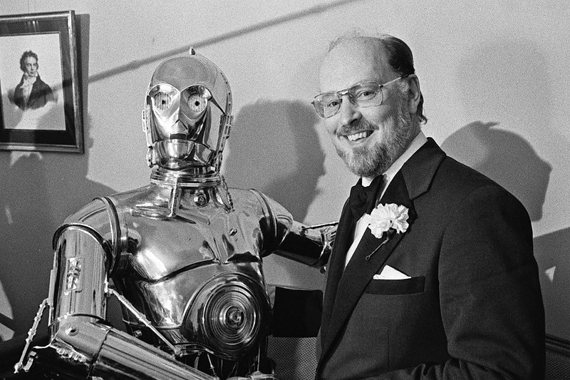 John Williams and C-3PO