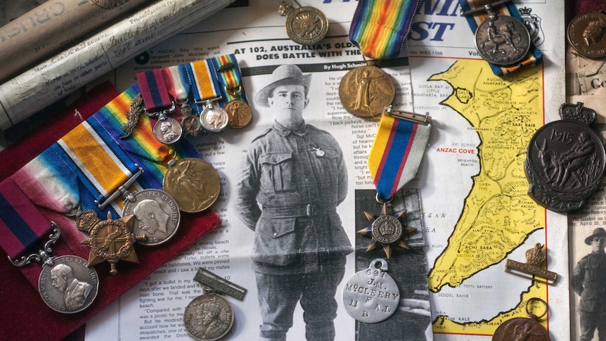 Sergeant John McCleery's medals
