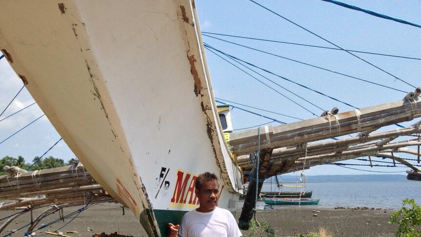 Filipino fisherman Macario Forones